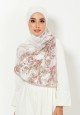 SHAWL FRANCISCA PRINTED IN MISTY ROSE (DIAMOND)